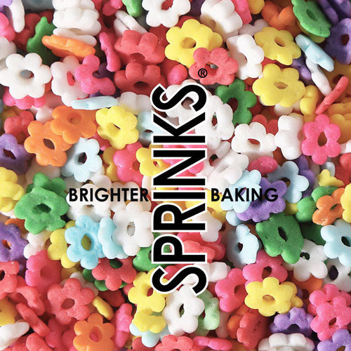 BULK Sprinks Mixed Flowers Sprinkles 450g
