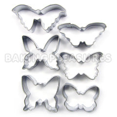 Butterfly Cookie Cutter 7 Pc Set
