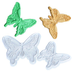 Butterfly Sugarcraft Embosser Cutters 2pcs