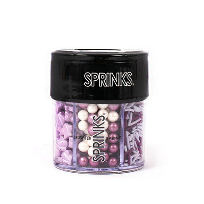 Sprinks Purple Mystic Mix 6 Cell Sprinkles 85g