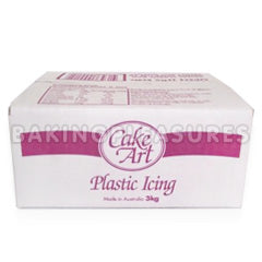 3kg Cake Art White Chocolate Flavoured Fondant Plastic Icing