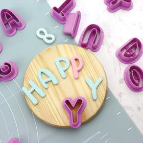 Cake Craft Alphabet & Number Cutter Set 35pcs