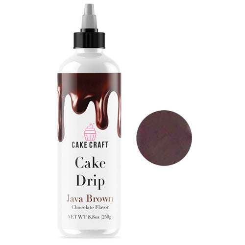 Cake Craft Cake Drip Java Brown 250g