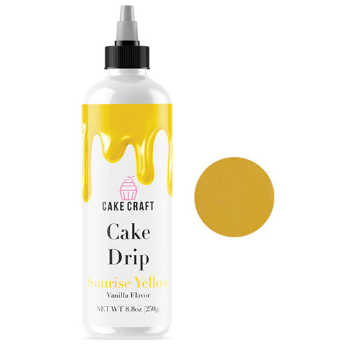 Cake Craft Cake Drip Sunrise Yellow 250g