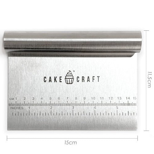 Cake Craft Cake Scraper Smoother with Height Guide 15cm