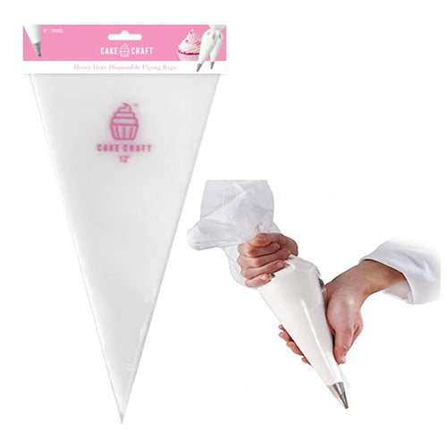 BULK Cake Craft Disposable Lightweight Piping Bags 30.5cm (12") 100pcs