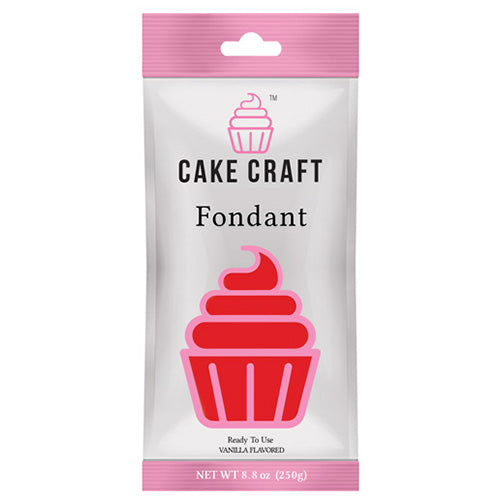 Cake Craft Fondant Ruby Red 250g