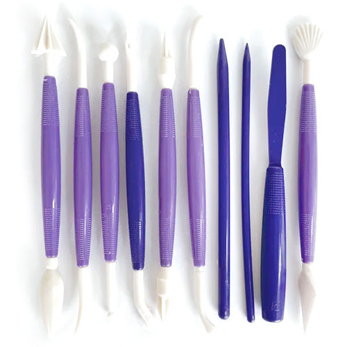 Cake Craft Modelling Tool Set 10pcs