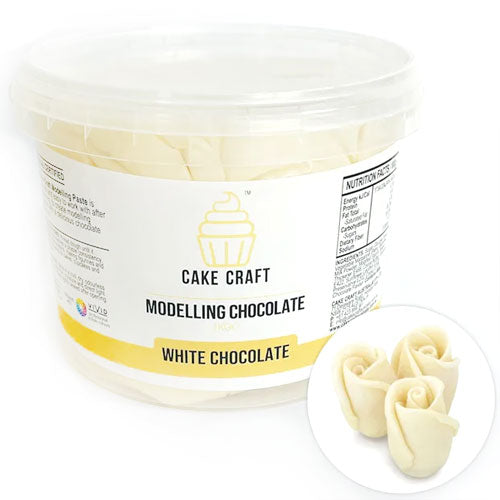 Cake Craft White Chocolate Modelling Paste 1kg