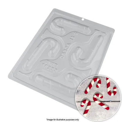 Christmas Candy Cane Chocolate Mould 3 piece