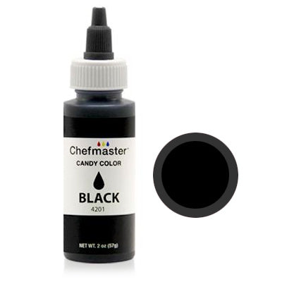 Chefmaster Black Oil Based Candy Colour 60ml