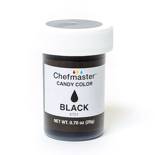 Chefmaster Black Oil Based Candy Colour 20ml