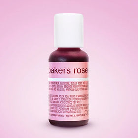 Chefmaster Liqua-Gel Bakers Rose 0.7oz
