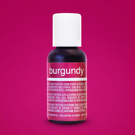 Chefmaster Liqua-Gel Burgundy Wine 0.7oz