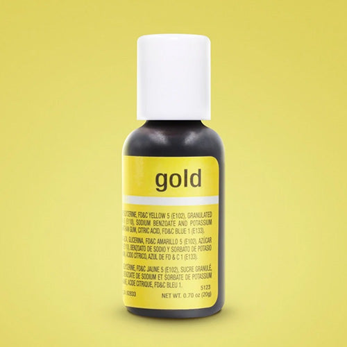 Chefmaster Liqua-Gel Gold 0.7oz