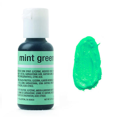 Chefmaster Liqua-Gel Mint Green 0.7oz