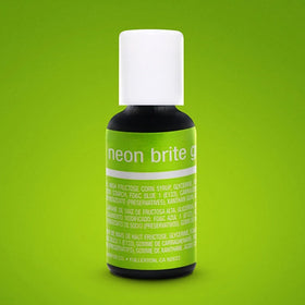 Chefmaster Liqua-Gel Neon Brite Green 0.7oz