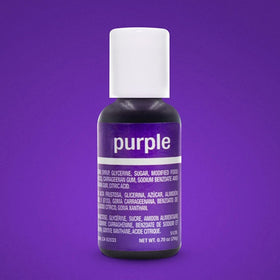 Chefmaster Liqua-Gel Purple 0.7oz