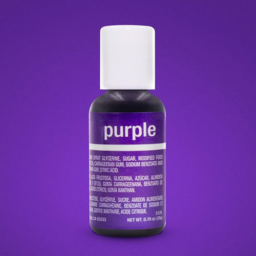 Chefmaster Liqua-Gel Purple 0.7oz