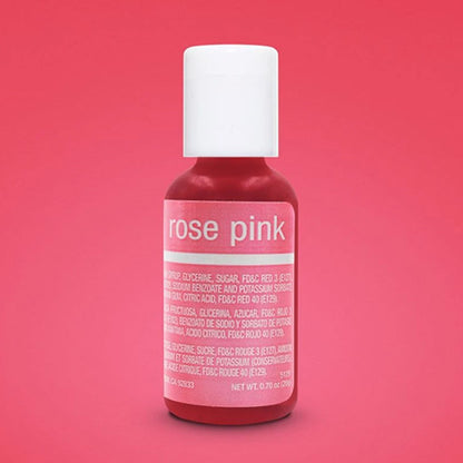 Chefmaster Liqua-Gel Rose Pink 0.7oz