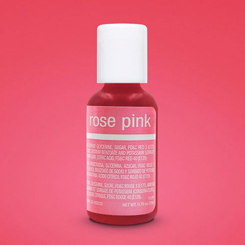 Chefmaster Liqua-Gel Rose Pink 0.7oz