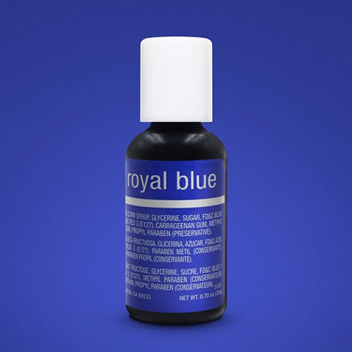 Chefmaster Liqua-Gel Royal Blue 0.7oz