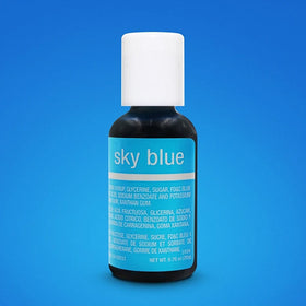Chefmaster Liqua-Gel Sky Blue 0.7oz