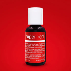 Chefmaster Liqua-Gel Super Red 0.7oz