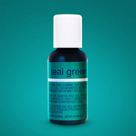 Chefmaster Liqua-Gel Teal Green 0.7oz