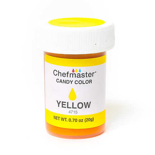 Chefmaster Yellow Oil Based Candy Colour 20ml