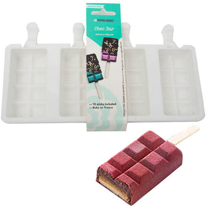 Choc Bar Popsicle Cakesicle Silicone Mould