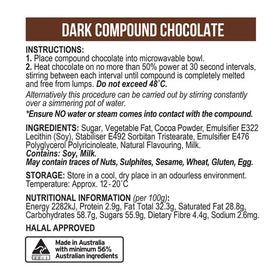 Dark Compound Chocolate Callets 500g