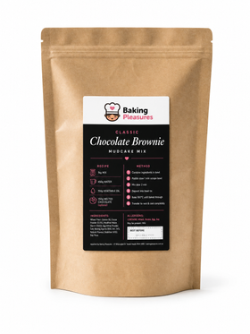 Baking Pleasures Chocolate Mudcake Brownie Mix 1kg