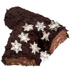Edible Wafer Christmas 3D Snowflakes 12pcs
