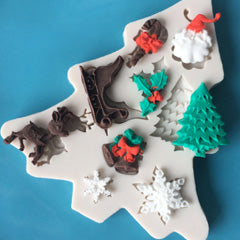 Christmas Collection Silicone Mould