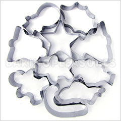 Christmas Mini Cookie Cutter Set 10pcs