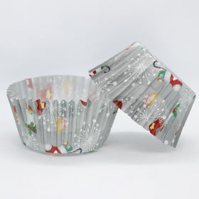 Christmas Gifts Grey Baking Cups (#550) 240pcs