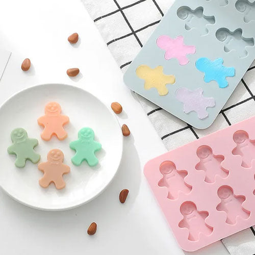 Christmas Gingerbread Man Silicone Mould