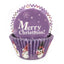 Christmas Purple Baking Cups (#550) 240pcs