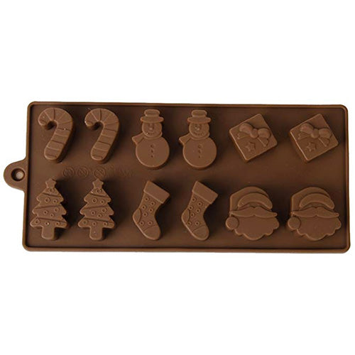 Silikomart Christmas Silicone Chocolate Mould