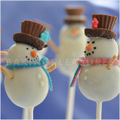 Christmas Snowman Cake Pop Mini Mould