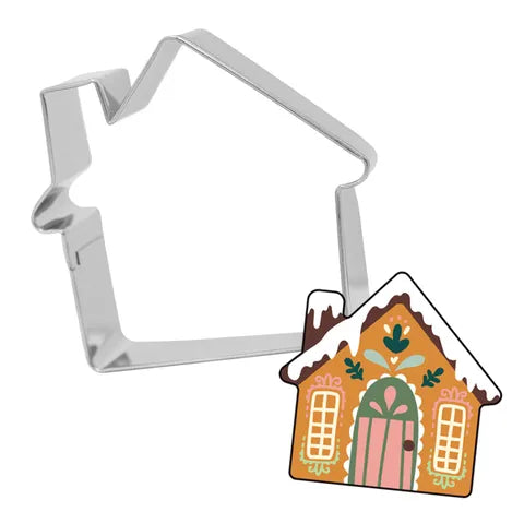 Gingerbread House Christmas | Stainless Steel Cookie Cutter