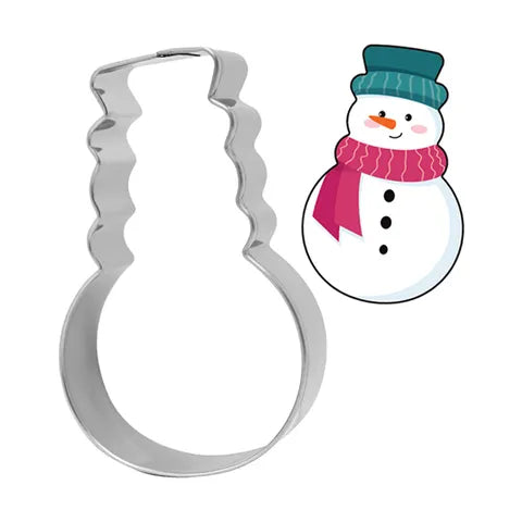 Snowman Christmas | Stainless Steel Cookie Cutter