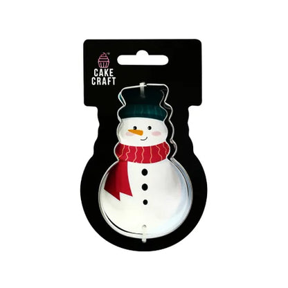 Snowman Christmas | Stainless Steel Cookie Cutter