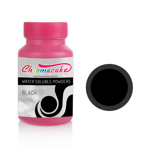 Chromacake Water Soluble Food Colouring Powder 10g - BLACK