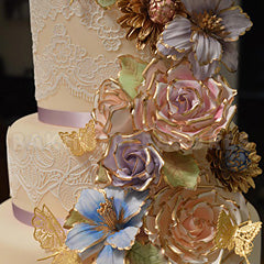 Claire Bowman Art Nouveau 3d Cake Lace Mat