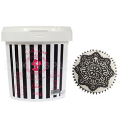 Claire Bowman Cake Lace Mix - Black 500g