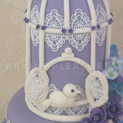 Claire Bowman Cake Lace Mix - White 500g