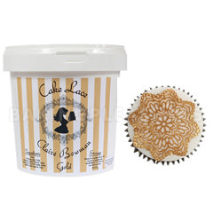 Claire Bowman Cake Lace Pre-Mix - Pearlized Gold 200g