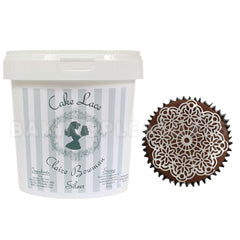 Claire Bowman Cake Lace Pre-Mix - Gunmetal Silver 500g (Best before July 2015)